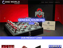 Tablet Screenshot of oneworldsourcing.com